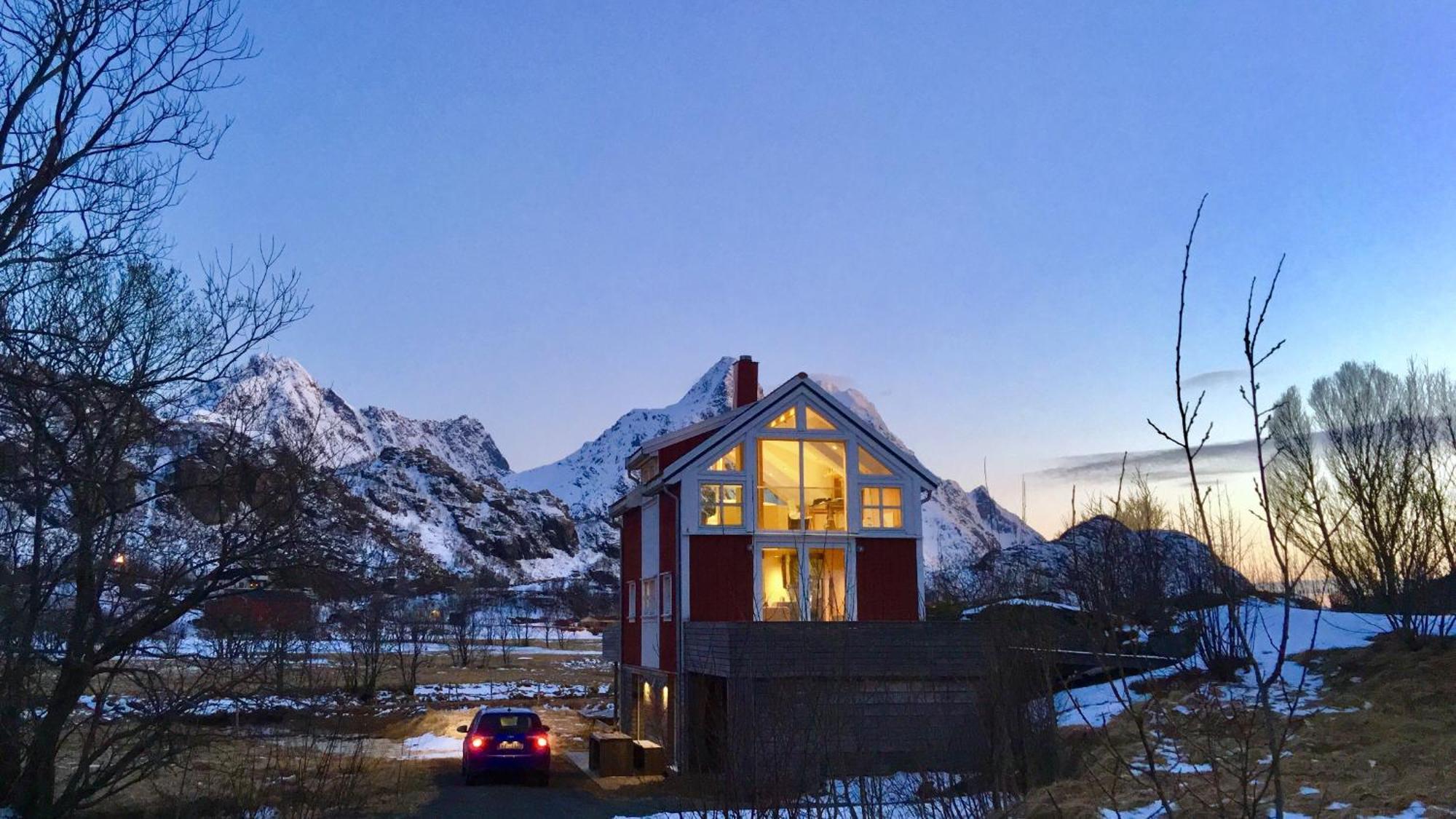 Lofoten Fjord Lodge Saupstad  Room photo